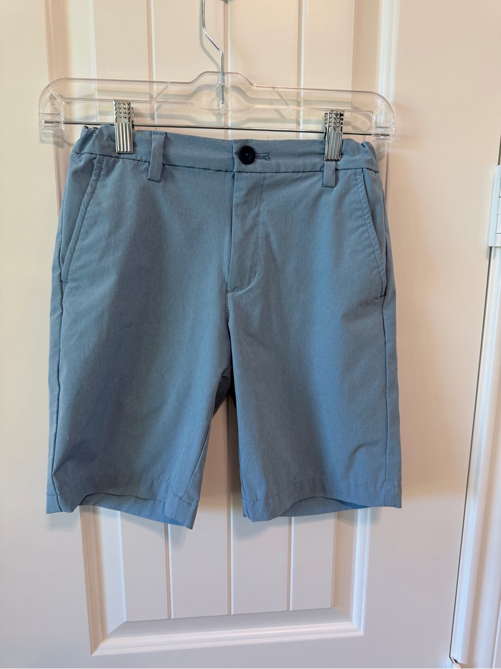 Vineyard Vines Boys 8 Performance Blue Shorts Adjustable Waist